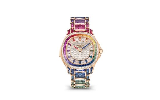 Picture of 5260/1455R - Aquanaut Luce "Rainbow" Minute Repeater, Haute Joaillerie.