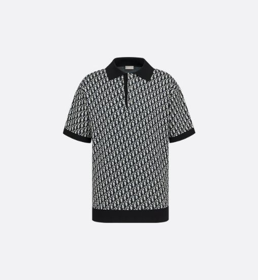 Picture of Dior Oblique Polo Shirt